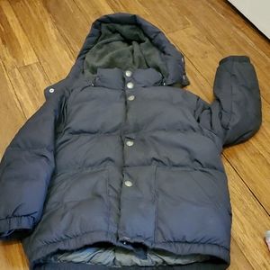Gap down coat